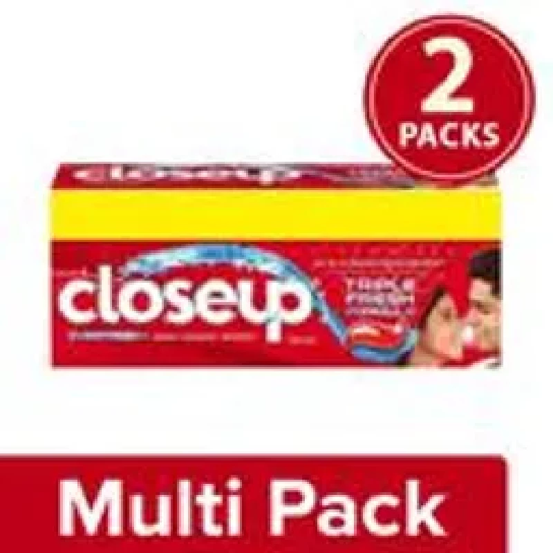 Close Up Everfresh+ Anti-Germ Gel Toothpaste - Red Hot Multipack, 2x(2x150 g)-1.webp